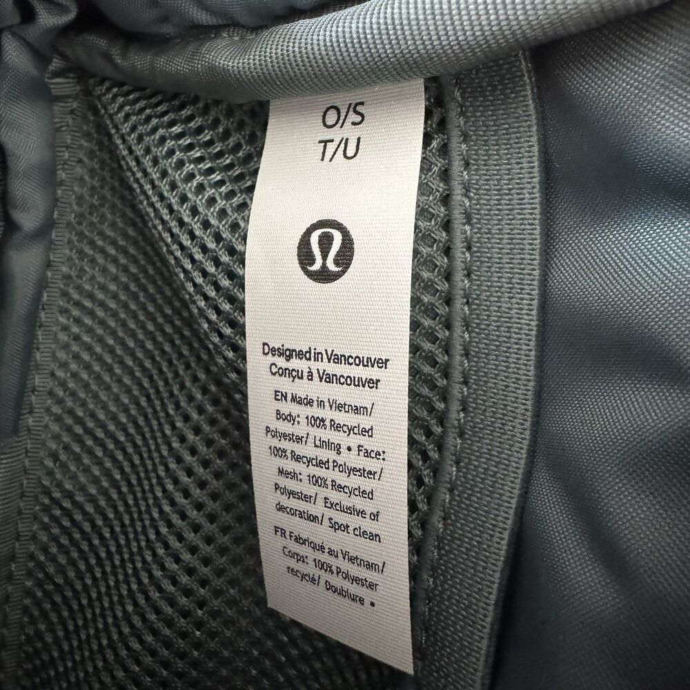Lululemon Everywhere Belt Bag Knit Mesh Crater Blue 1L Fanny Pack Crossbody NWT - Picture 10 of 13